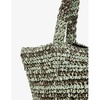 Renee tubular-strap paper-weave tote