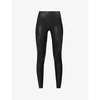 Moto faux-leather leggings