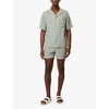 "Charles 5"" drawstring cotton-blend swim shorts"