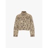 W' Duck Orell camo-pattern denim jacket