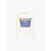 Levi's x Adsb Andersson Bell Second Skin denim-print stretch-woven top