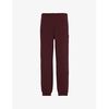 Logo-appliqué straight-leg cotton-blend jogging bottoms