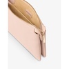 Elita leather clutch bag