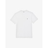 Logo-embroidered cotton T-shirt