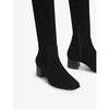 Blair zipped suede knee-high boots