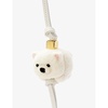 Chow Chow wool and leather charm