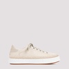 Telma tonal-stitching leather sneakers