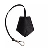 Neil Barrett Black Leather Keychain