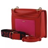 Ungaro Red Leather Di Calfskin Crossbody Bag