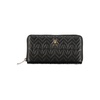 Patrizia Pepe Elegant Black Wallet with Contrasting Details