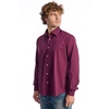 Burgundy Cotton Shirt