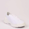 Ultra-Chic Bolt Sneakers in Crisp White