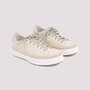 Telma tonal-stitching leather sneakers