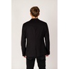 Black Polyester Blazer