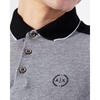 Black Cotton Polo Shirt