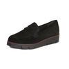 women's harrow too wedge shoes in black suede