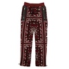 printed bandana polar fleece pants