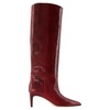 stiletto 60 boots -  - leather - burgundy