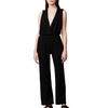 supersoft 70's jumpsuit in black