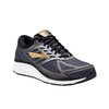 men's addiction 13 running shoe in black/ebony/metallic gold