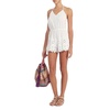 camille cotton romper in white