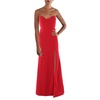 juniors womens corset seamed long evening dress