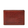 men's allen leather front pocket wallet