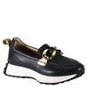 women's kind words loafer sneaker in black/gold