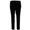 alice & olivia stacey slim trousers in black polyester