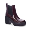 women's patent yikes boot in wine