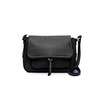 women's tara satchel handbag in nero