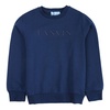 blue logo sweatshirt