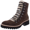 womens suede lace-up combat boots