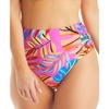 womens high-waist printed swim bottom separates