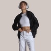 women's windbreaker oversized packable jacket