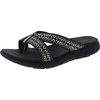 juniper womens printed slip on thong sandals