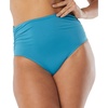 womens ruched high waist swim bottom separates