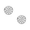 earring women's silver brass stud earring