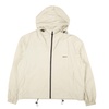 light grey logo zip-up hoodie jacket