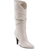 krista womens suede slouchy knee-high boots