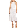 austyn tiered dress in white