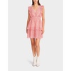 tiny hearts mini dress pink