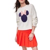 minnie mouse  womens graphic knit pullover sweater