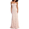 juniors womens full length lace evening dress