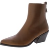 yolo womens leather zip up ankle boots