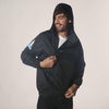 men's asymmetrical windbreaker jacket