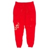 men's geometric sweatpant in red