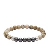 men's summer fashion sand acrylic beaded bracelet