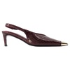 nina pumps -  - calfskin - burgundy