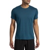 men's distance short sleeve tee in heather alpine